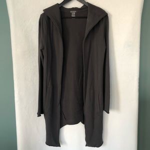 H&M Long Hooded Cardigan